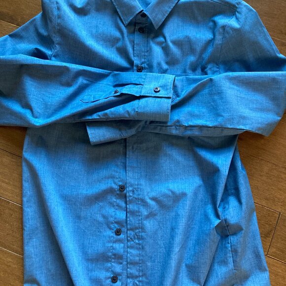 H&M Dress shirt (blue) - Picture 1 of 3